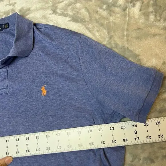Polo by Ralph Lauren classic fit Men's Blue Polo Shirt US size XL - Picture 4 of 6